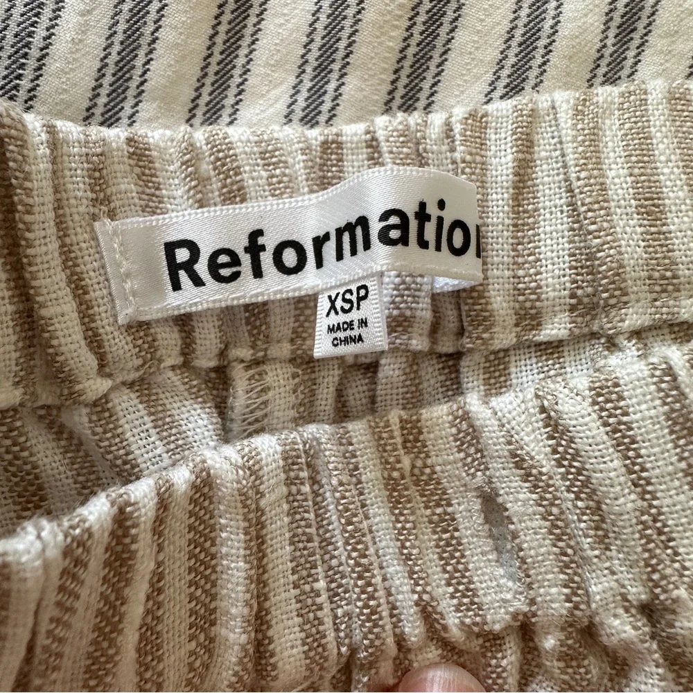 Reformation Olina linen pants XSP
